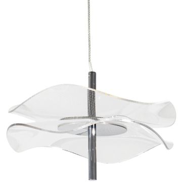Lampă cu pendul Mariposa LA102/P_chrom_3000K 3000K 1x6W/LED 390lm IP20 de la Altavola Design