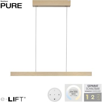Lampă cu pendul PURE E-MOTION 2570-60 2700-5000k 2x45W/LED 4350lm ip20 de la Paul Neuhaus