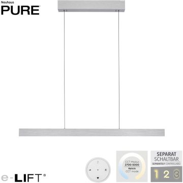 Lampă cu pendul PURE E-MOTION 2570-95 2700-5000k 2x45W/LED 4350lm ip20 de la Paul Neuhaus