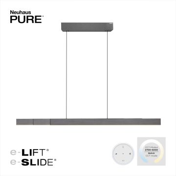 Lampă cu pendul PURE-MOTO-RISE 2545-15 2700-5000k 3x13W/LED 1900lm ip20 de la Paul Neuhaus