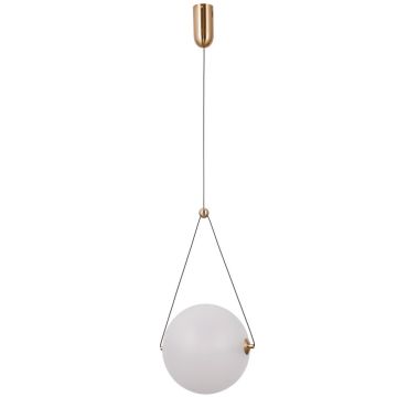 Lampă cu pendul Rastia PND-34361-L-HBR-OPAL 3000K 1x12W/LED 1300lm IP20 de la Italux