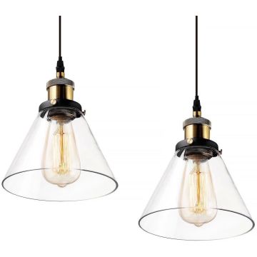 Lampă cu pendul NEW YORK LOFT La034/p+p 2x40W/E27 IP20 de la Altavola Design