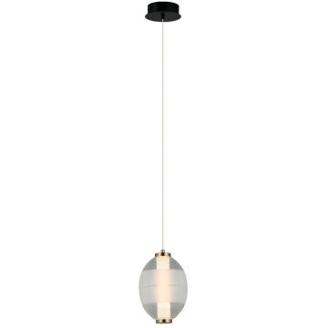 Lampă cu pendul Rinot PND-45372-1-WH-CL 3000K 1x8W/LED 500lm IP20 de la Italux
