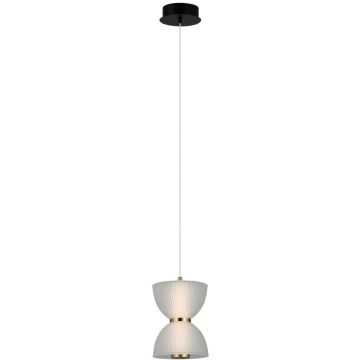 Lampă cu pendul Tica PND-83949-1-BK 3000K 1x8W/LED 430lm IP20 de la Italux