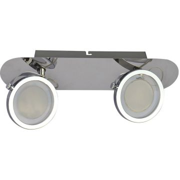 Spot Alessio HP-503AC-02-998B CH 3000K 2x5W/LED 400lm IP20 de la Italux
