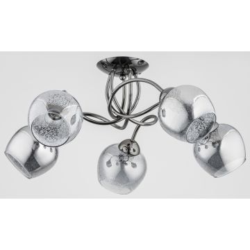 Lampă de tavan INFINITY 27195 5x60W/E27 de la Alfa