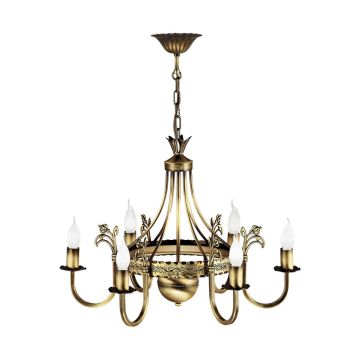 Candelabru KORONA 277 6x11W/E14 IP20 de la Jupiter