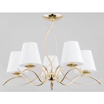 Candelabru MONZA 27615 5x40W/E14 IP20 de la Alfa