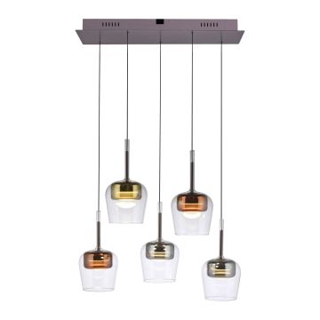 Lampă cu pendul Q-KON 2743-70 2700K-5000K 5x6W/LED 650lm IP20 de la Paul Neuhaus