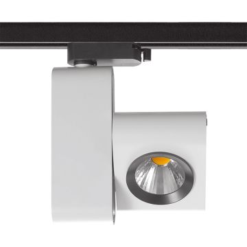 Proiector de șină Render 4000K TL7527/18W 4000K WH+BL 4000K 1x18W/LED 1580lm IP20 de la Italux