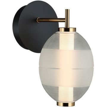 Aplique de perete Rinot WL-45372-1-WH-CL 3000K 1x8W/LED 470lm IP20 de la Italux