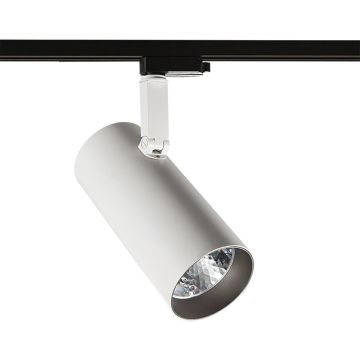 Proiector de șină Russo L 4000K TL7557/40W 4000K WH+GR 4000K 1x40W/LED 3180lm IP20 de la Italux