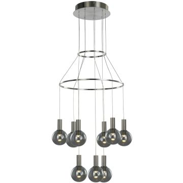 Lampă cu pendul Aria MD17012002-9A 3000K 9x27W/LED 1890lm IP20 de la Italux