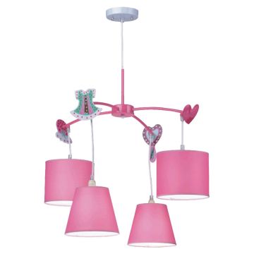 Lampă cu pendul CAROUSEL 28027 4x40W/E14 IP20 de la Prezent