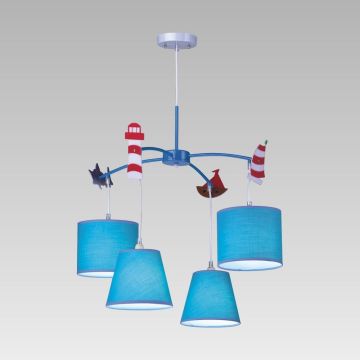 Lampă cu pendul CAROUSEL 28028 4x40W/E14 IP20 de la Prezent
