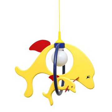 Lampă cu pendul DOLPHIN FAMILY 28117 1x60W/E27 IP20 de la Prezent