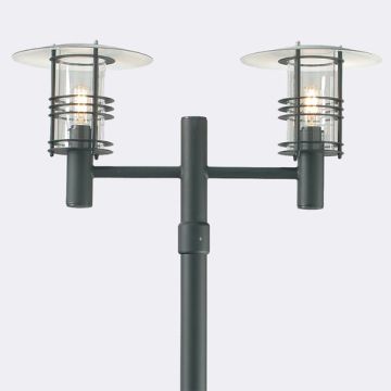 Felinar STOCKHOLM 283B 2x9W/E27 IP54 de la Norlys