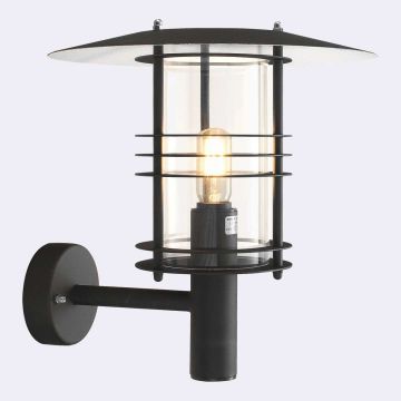 Aplique de perete STOCKHOLM 286B 1x9W/E27 IP54 de la Norlys