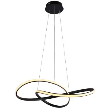 Lampă cu pendul Consa PND-19221C-BK 3000K/4000K/6000K 1x40W/LED 3400lm IP20 de la Italux
