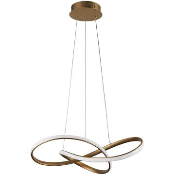 Lampă cu pendul Consa PND-19221C-GD 3000K/4000K/6000K 1x40W/LED 3400lm IP20 de la Italux