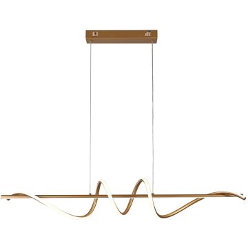 Lampă cu pendul Bastelo PND-24154-GD 3000K/4000K/6000K 1x40W/LED 3400lm IP20 de la Italux
