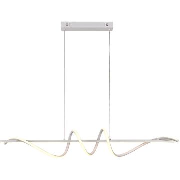 Lampă cu pendul Bastelo PND-24154-WH 3000K/4000K/6000K 1x40W/LED 3400lm IP20 de la Italux
