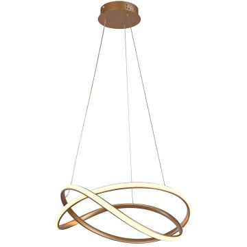 Lampă cu pendul Rumio PND-23917-GD 3000K/4000K/6000K 1x40W/LED 3400lm IP20 de la Italux