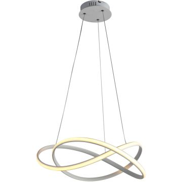 Lampă cu pendul Rumio PND-23917-WH 3000K/4000K/6000K 1x40W/LED 3400lm IP20 de la Italux