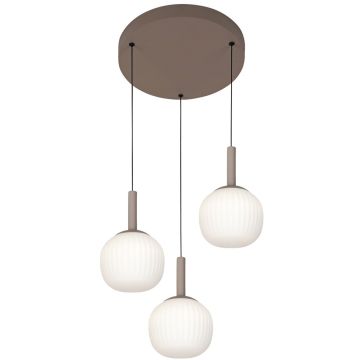Lampă cu pendul Montes PND-02217-3-BRO 3000K/4000K/6000K 1x18W/LED 2200lm IP20 de la Italux