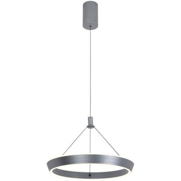 Lampă cu pendul Ottana PND-64739-S-GR 3000K/4000K/6000K 1x24W/LED 2900lm IP20 de la Italux