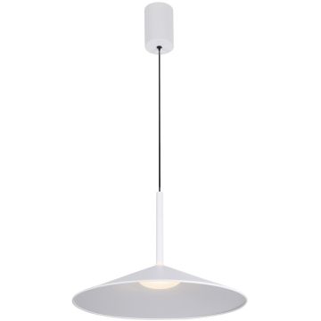 Lampă cu pendul Sardena PND-01510-S-WH 3000K/4000K/6000K 1x9W/LED 900lm IP20 de la Italux