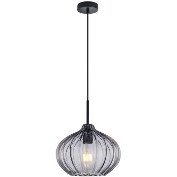 Lampă cu pendul Pansol PND-2940-1S-BK-SG2 1x40W/E27 IP20 de la Italux
