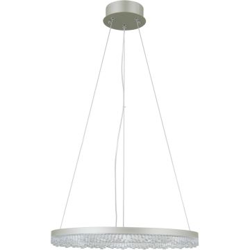 Lampă cu pendul Barlo PND-34526-M-SILV 3000K/4000K/6000K 1x22W/LED IP20 de la Italux