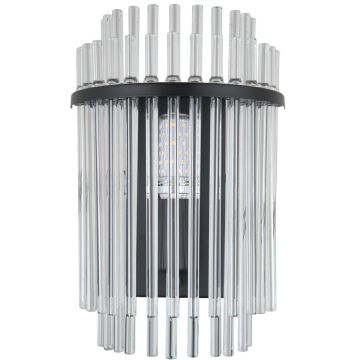 Aplique de perete Bonte WL-40929-1A-BK 1x40W/E14 IP20 de la Italux