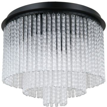 Lampă de tavan Naute PLF-40931-7A-BK 7x40W/E14 IP20 de la Italux