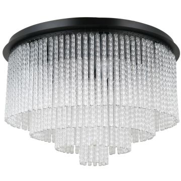 Lampă de tavan Naute PLF-40931-9A-BK 9x40W/E14 IP20 de la Italux