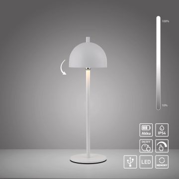 Lampă de masă BELLIS 19244-16 3000k 1x2,5W/LED 210lm ip54 de la Paul Neuhaus