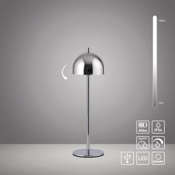 Lampă de masă BELLIS 19244-17 3000k 1x2,5W/LED 210lm ip54 de la Paul Neuhaus