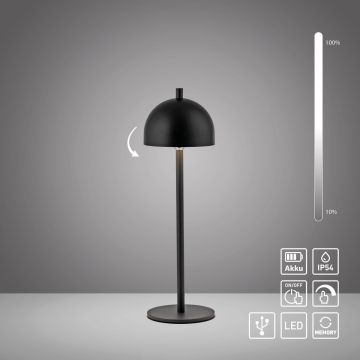 Lampă de masă BELLIS 19244-18 3000k 1x2,5W/LED 189lm ip54 de la Paul Neuhaus