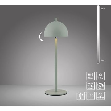 Lampă de masă BELLIS 19244-43 3000k 1x2,5W/LED 210lm ip54 de la Paul Neuhaus