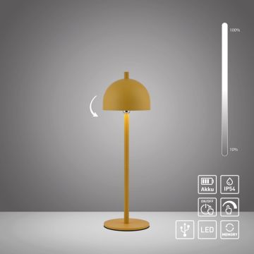 Lampă de masă BELLIS 19244-81 3000k 1x2,5W/LED 210lm ip54 de la Paul Neuhaus