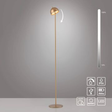 Lampă de podea BELLIS 19245-12 3000k 1x2,5W/LED 240lm ip54 de la Paul Neuhaus