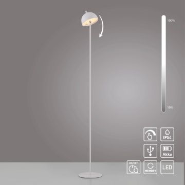 Lampă de podea BELLIS 19245-16 3000k 1x2,5W/LED 240lm ip54 de la Paul Neuhaus