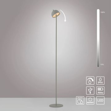 Lampă de podea BELLIS 19245-43 3000k 1x2,5W/LED 240lm ip54 de la Paul Neuhaus
