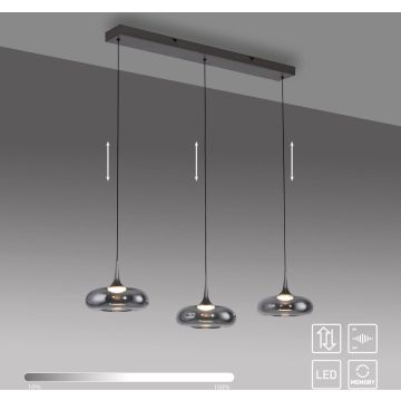 Lampă cu pendul POSH 15693-15 3000k 3x6,3W/LED 1000lm ip20 de la Paul Neuhaus