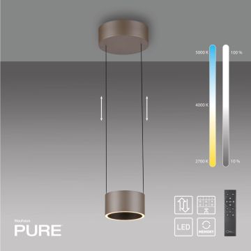 Lampă cu pendul PURE CLIPSE 2471-97 2200-5000k 2x5W/LED 250lm ip20 de la Paul Neuhaus