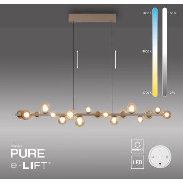 Lampă cu pendul PURE E-POPUP 2558-97 2200-5000k 18x1,8W/LED 2230lm ip20 de la Paul Neuhaus