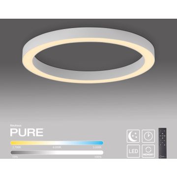 Lampă de tavan PURE LINES ROUND 6309-16 2200-5000k 1x30W/LED 3300lm ip20 de la Paul Neuhaus