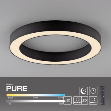 Lampă de tavan PURE LINES ROUND 6310-13 2200-5000k 1x21W/LED 1600lm ip20 de la Paul Neuhaus