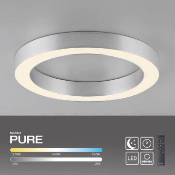 Lampă de tavan PURE LINES ROUND 6310-95 2200-5000k 1x21W/LED 1800lm ip20 de la Paul Neuhaus